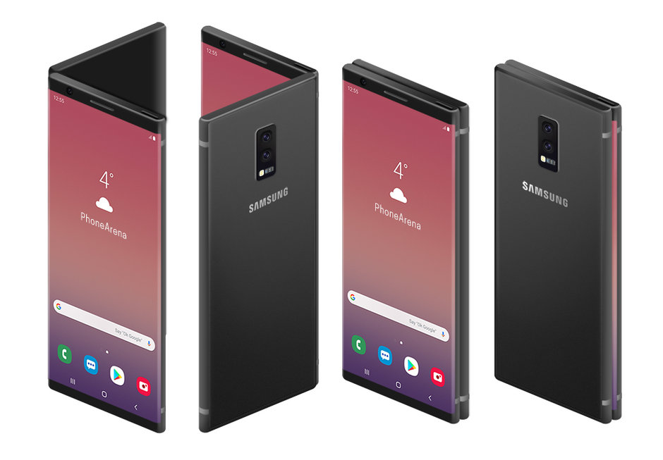 Samsung Galaxy Fold itu akan menjadi peralatan lipat, tetapi tidak fleksibel 4