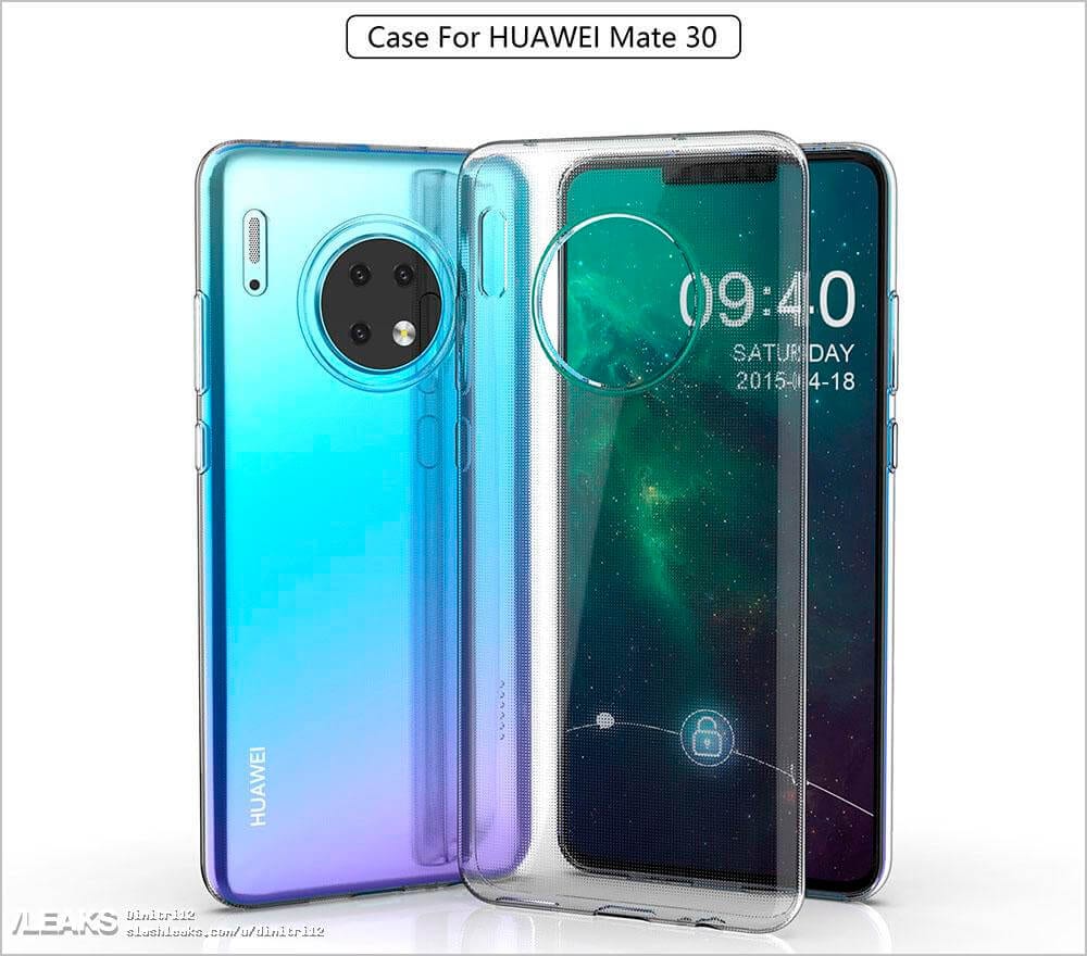 Huawei Mate 30 dan Mate 30 Pro: desain bundarnya dikonfirmasi 2