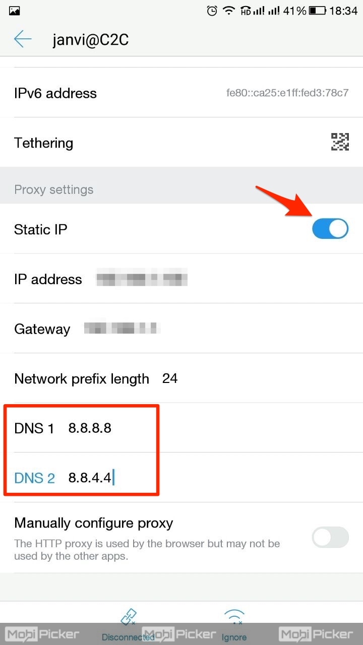 cara memperbaiki DNS_PROBE_FINISHED_NXDOMAIN chrome di Android smartphones
