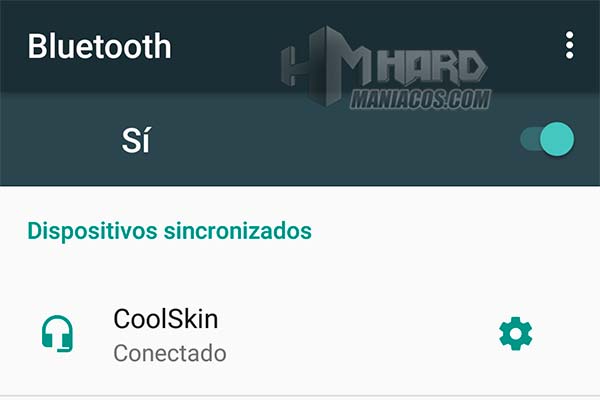 Bluetooth på CoolBox CoolSkin-hörlurar 
