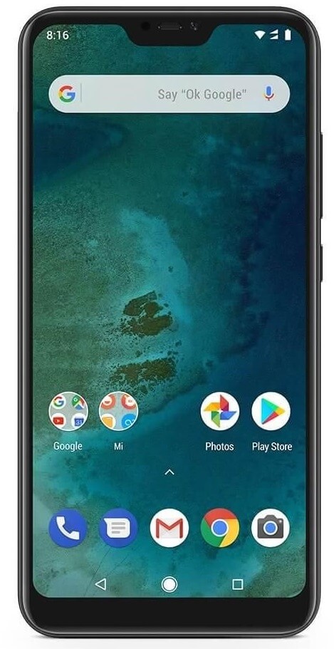 Xiaomi MI A2 Lite - en billig mobiltelefon