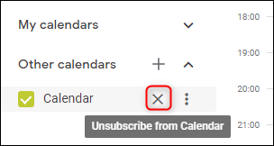 Kalender Google 