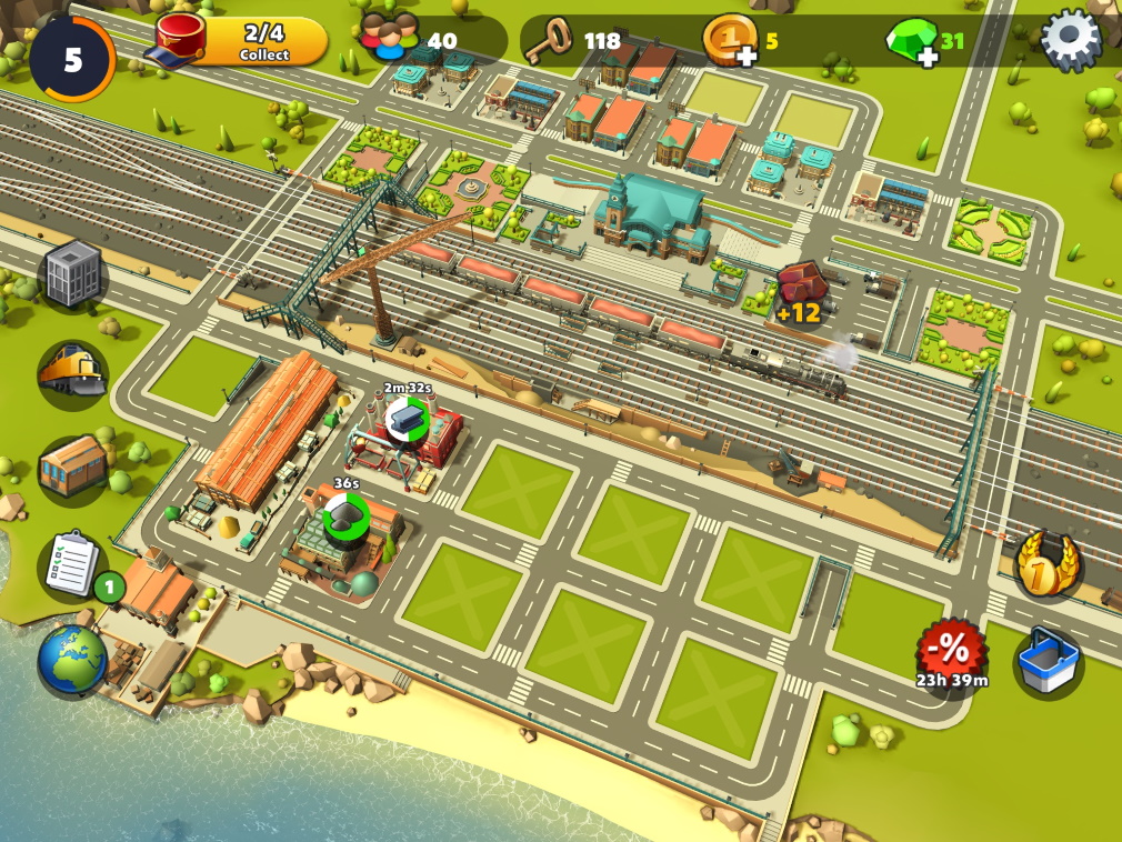Train Station 2: Train Station and City Empire Empire City skärmdump
