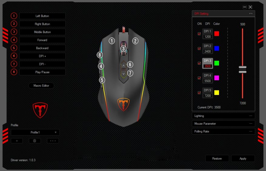 VicTsing T16: mouse gaming murah dengan dukungan makro dan lampu latar RGB 20