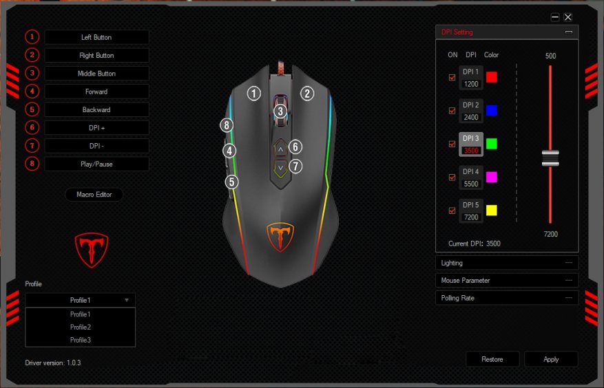 VicTsing T16: mouse gaming murah dengan dukungan makro dan lampu latar RGB 23