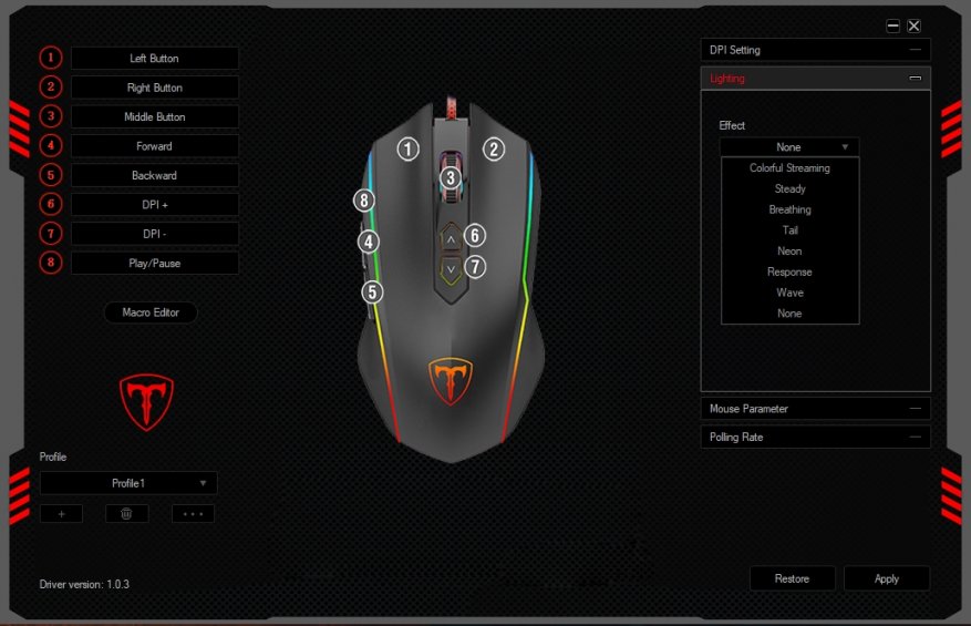 VicTsing T16: mouse gaming murah dengan dukungan makro dan lampu latar RGB 24