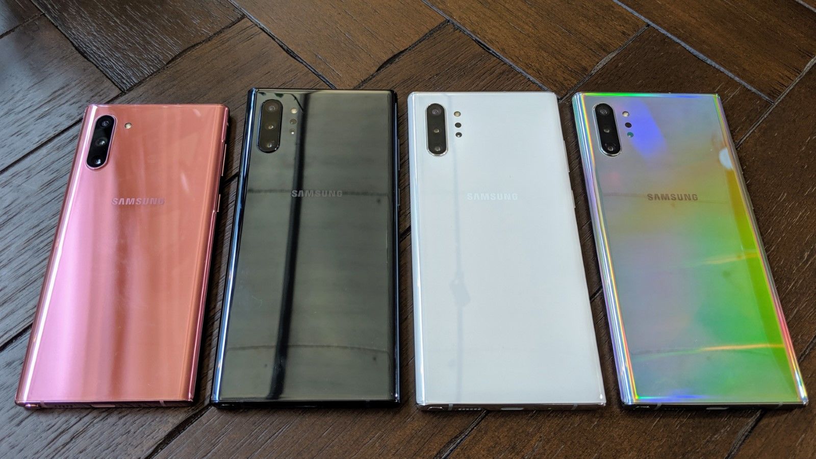 Galaxy Note 10 färger