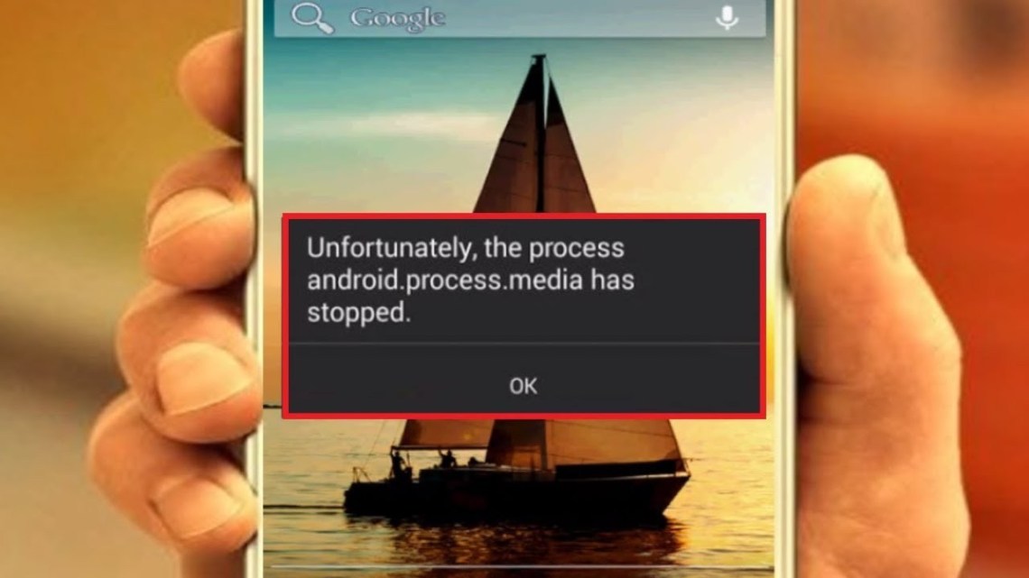 android.process.media-processen har stoppat 