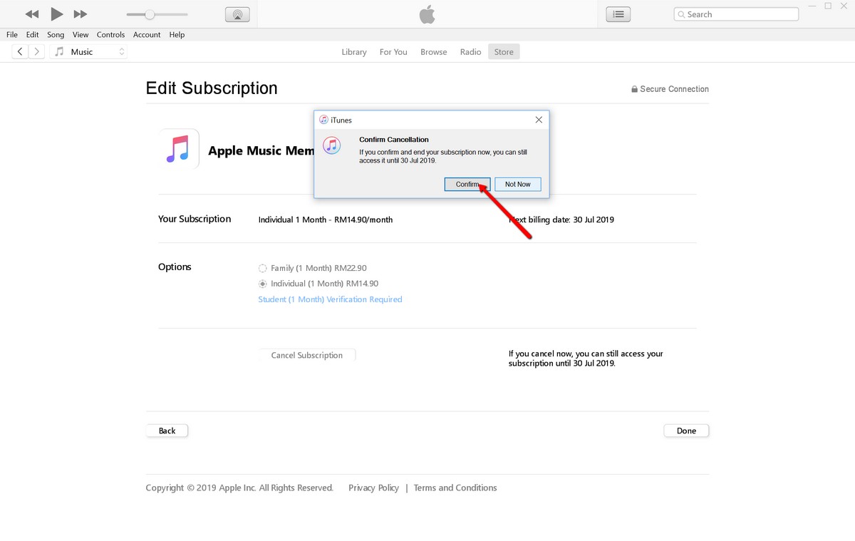 Hur du avbryter ett iOS App Store-prenumeration 4