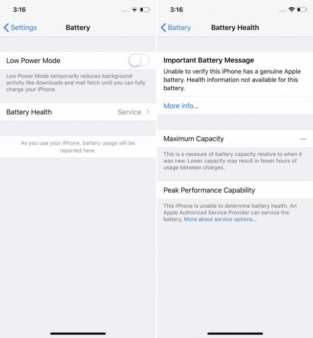 Apple Telah Memulai Perangkat Lunak Mengunci Baterai iPhone untuk Mencegah Penggantian Pihak Ketiga 1