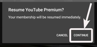 Fortsätt Youtube 2 premium