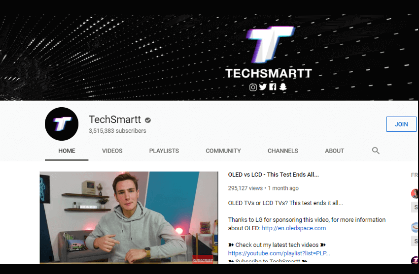 TechSmartt - YouTube Saluran