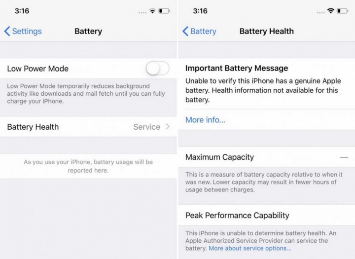 Apple Petugas pertukaran baterai iPhone