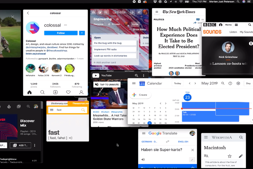 Flotato mengubah situs web apa pun menjadi aplikasi terpisah untuk melabuhkan dok Anda di MacOS