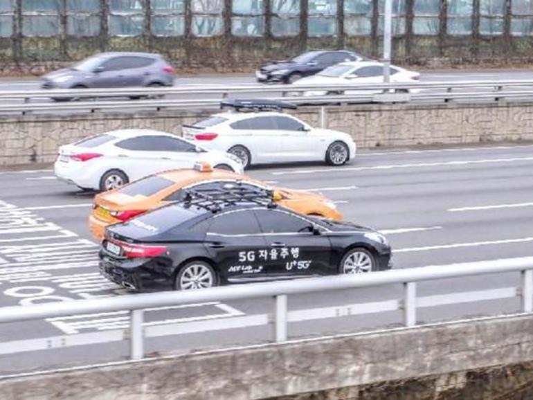 LG Uplus dan Hanyang berhasil uji coba mobil otonom 5G di Seoul