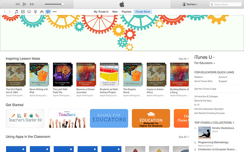 Untuk Pendidik, bagian App Store baru dengan sumber daya pendidikan untuk guru dan guru 3