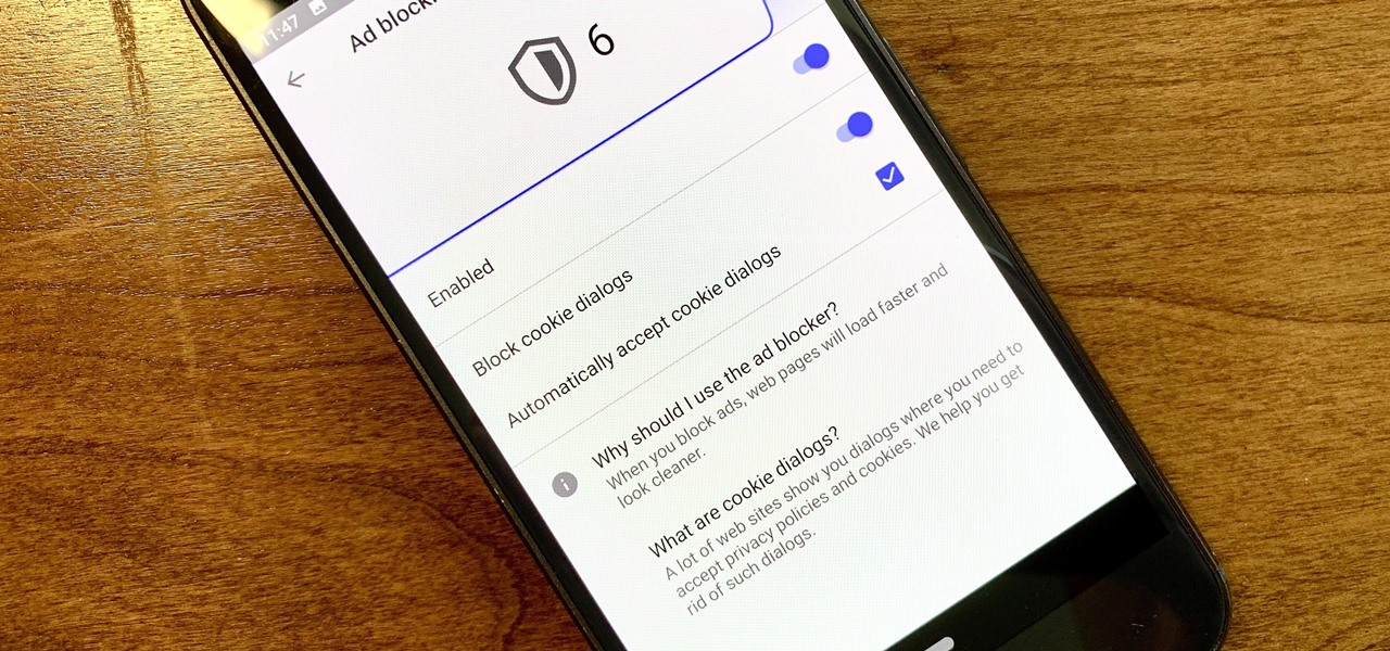 Block Annoying GDPR Cookie Pop-Ups While Browsing the Web on Android