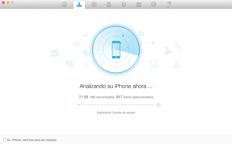 PhoneClean 4, kosongkan ruang di iPhone Anda dengan aman dari Mac dan Windows 6