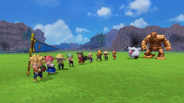 Spanduk pahlawan pembaruan terbaru Dragon Quest Builders 2