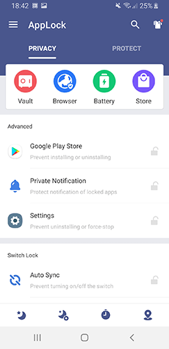 Android App Locker Domobile Applock terbaik