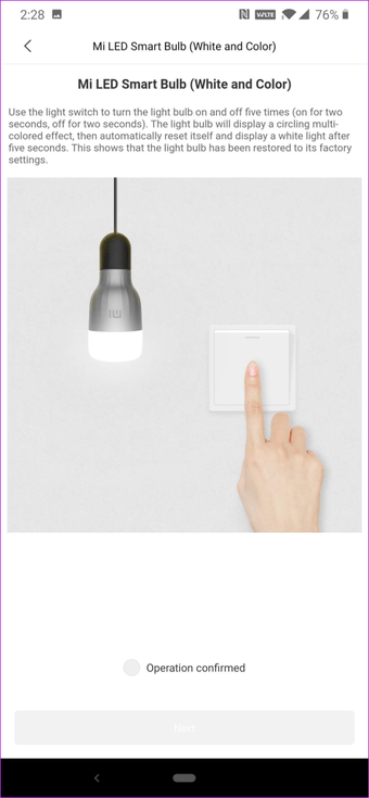 Hubungkan Xiaomi Mi Smart Bulb Ke Telepon 12