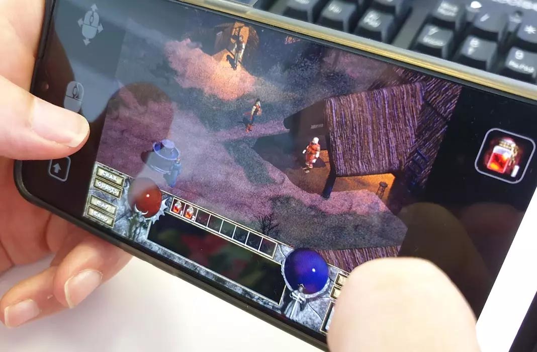 Cara memainkan Diablo asli dengan ponsel cerdas Anda