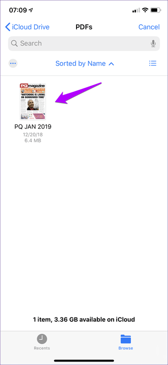 Lampirkan file Outlook Icloud ke iOS 5
