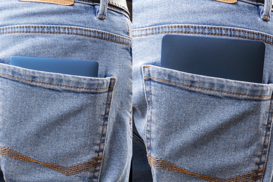 Vänster & ndash; PocketBook 632 Aqua, höger & ndash; PocketBook 641 Aqua 2