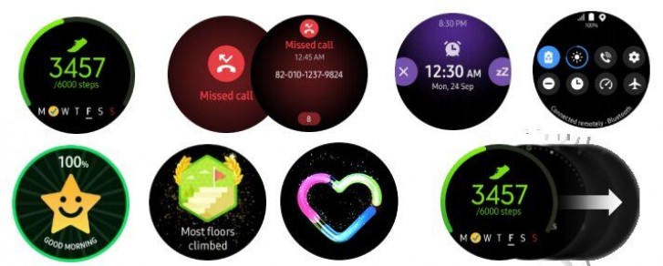 Samsung Galaxy Watch Active kommer att köra ett användargränssnitt och så ser det ut 3 