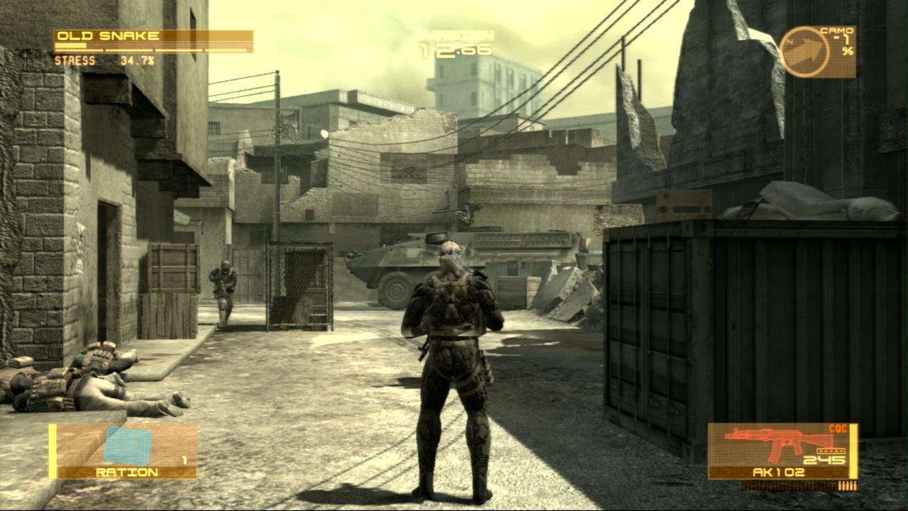 Metal Gear Solid 4: Guns of the Patriots ditampilkan berjalan di PlayStation 3 Emulator untuk pertama kalinya