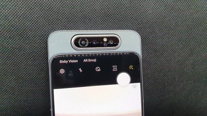 Gambar - Ulasan: Galaxy A80, ponsel Samsung pertama dengan kamera reversibel