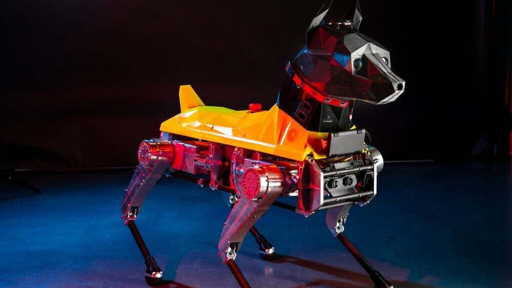 Anjing robot ini memiliki "otak" dengan jaringan saraf untuk mempelajari tugas 1