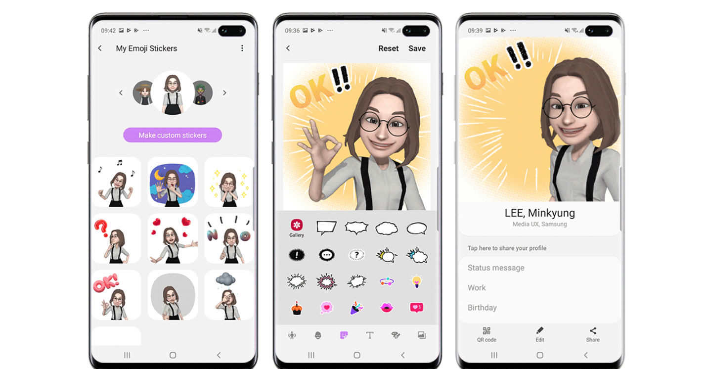 Samsung Kommer Att Oka Ar Emoji I Full Langd Som Efterliknar Vara Rorelser