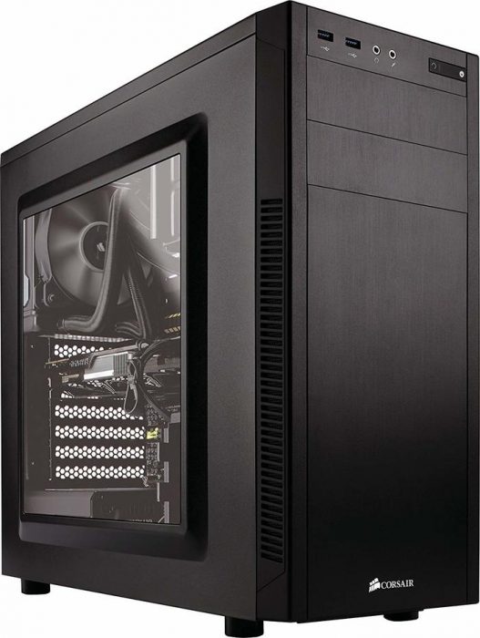 Den bästa stationära PC Build Corsair Carbide 100r-fodralet