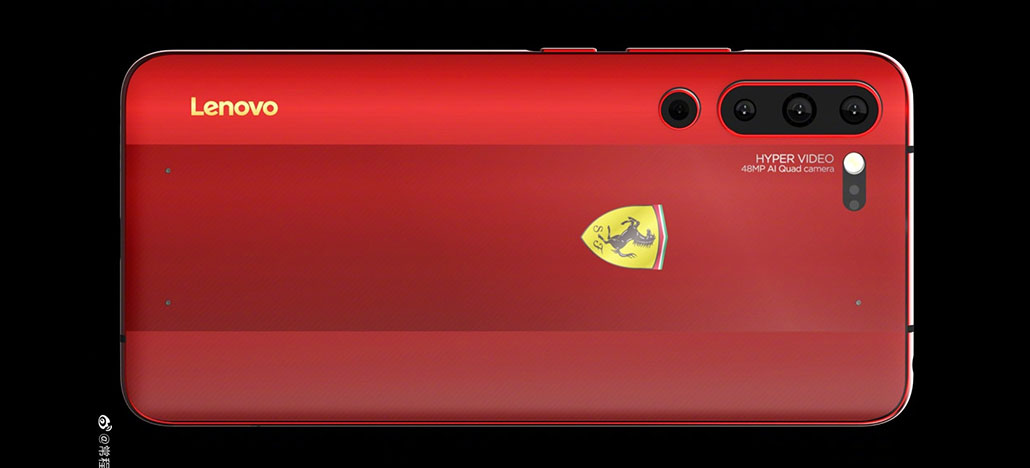 Vice-presidente da Lenovo mostra Z6 Pro Ferrari Edition