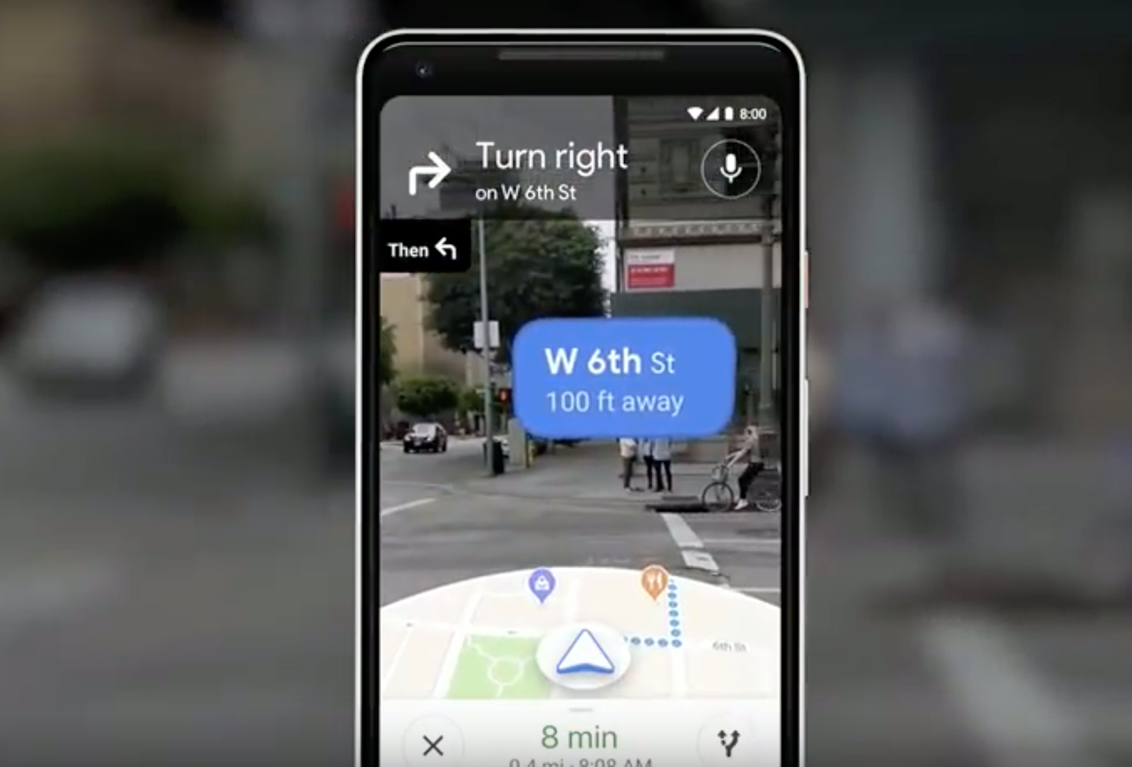  Google akan menggunakan data dari Street View untuk mencari tahu di mana Anda berada