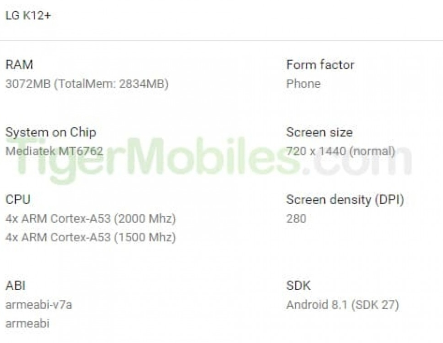LG K12 + akan menjadi rentang entri seluler untuk disajikan di # MWC19 3