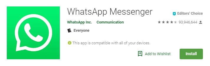 Whatsapp Android-videosamtal