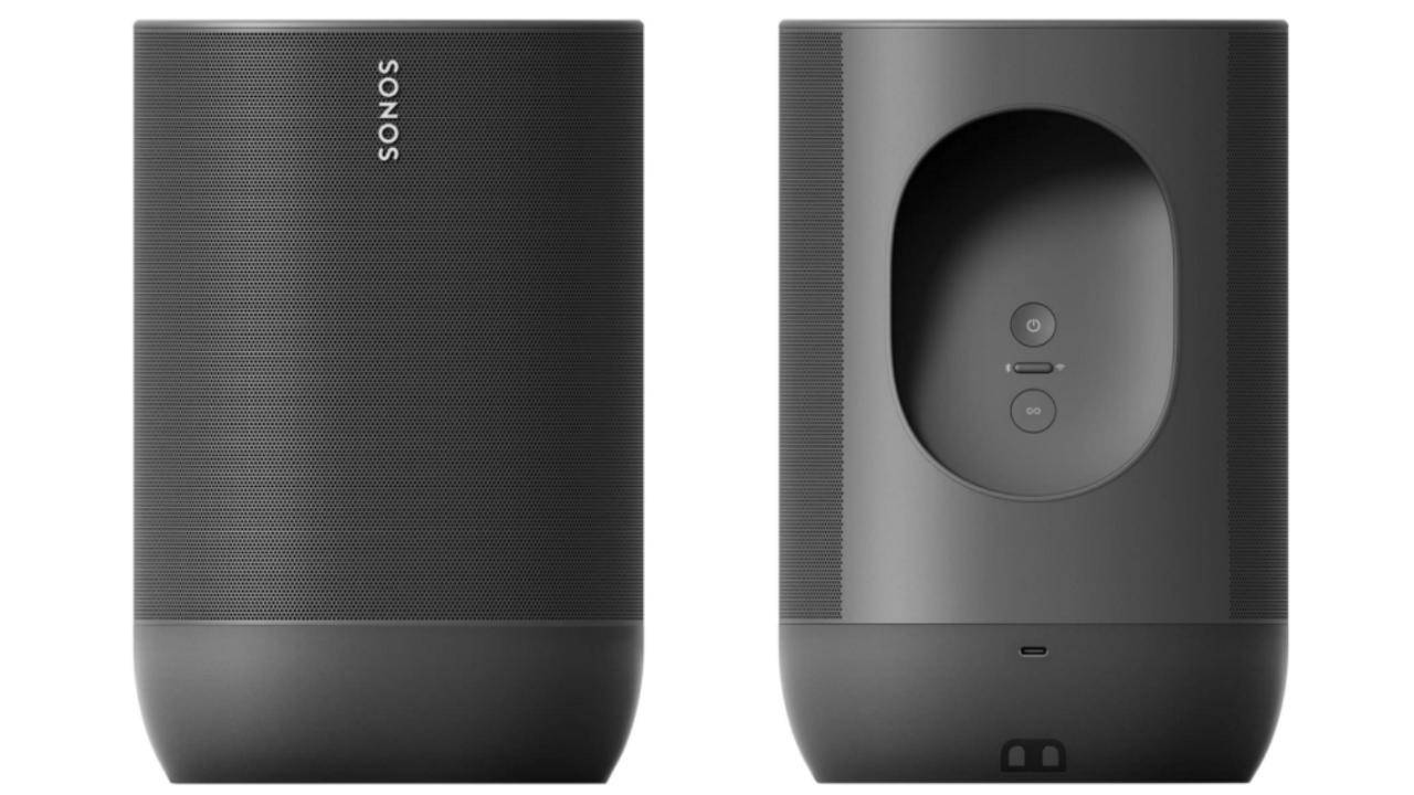 Detaljer om Sonos första bärbara Bluetooth-högtalare i marknadsföringsbild 1