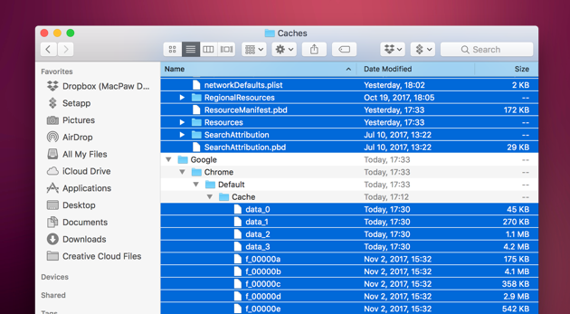 Bagaimana cara menghapus file sementara di Mac? 5