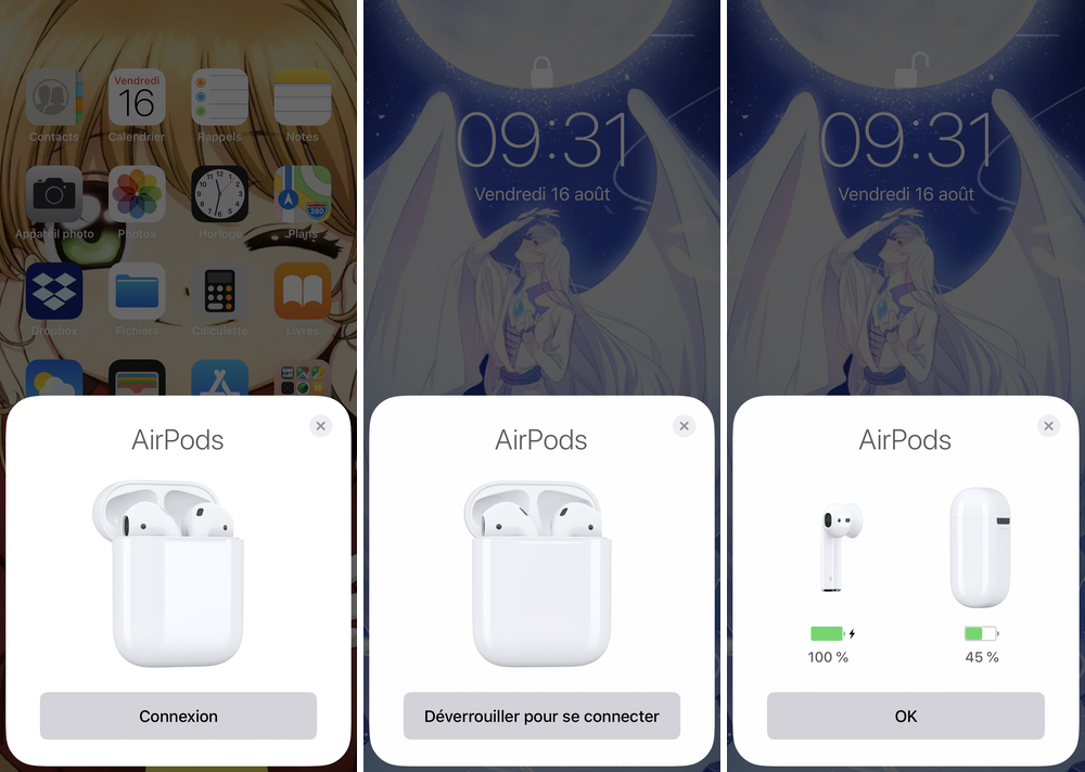 iphone jumelage airpods Kommentaranslutning och konfigurator för AirPods 2 för iPhone, iPad och Mac-väljare