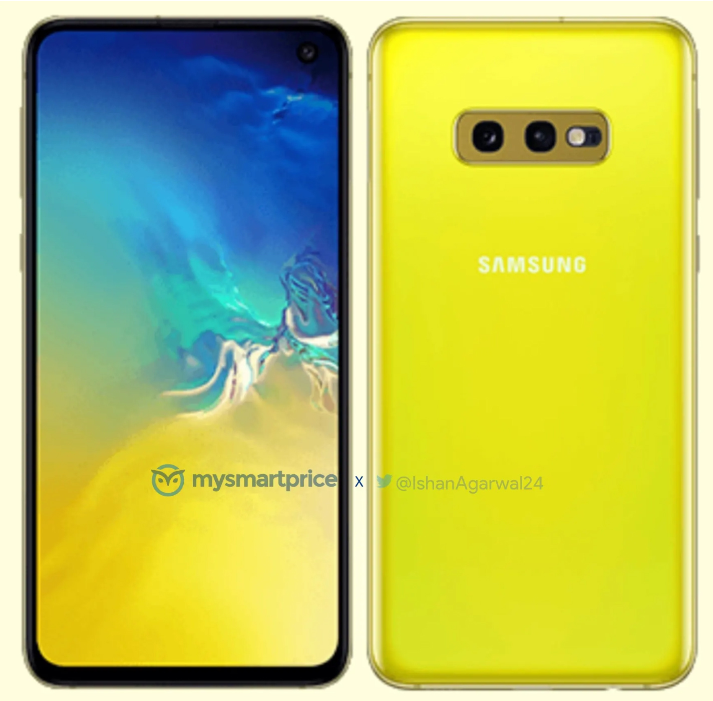 Samsung Galaxy S10e juga akan berwarna kuning, dan tidak semua orang akan menyukainya 3