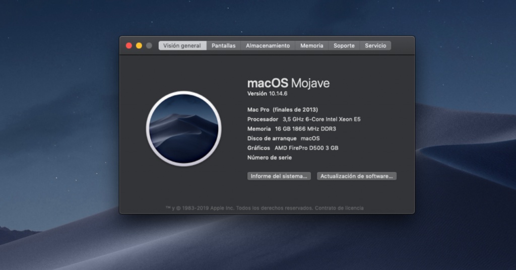 MacOS Mojave-appar är 64 bitar