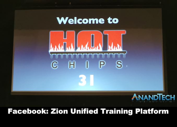 Hot Chips 31 Blog Langsung: Facebook Platform Pelatihan Unified Zion