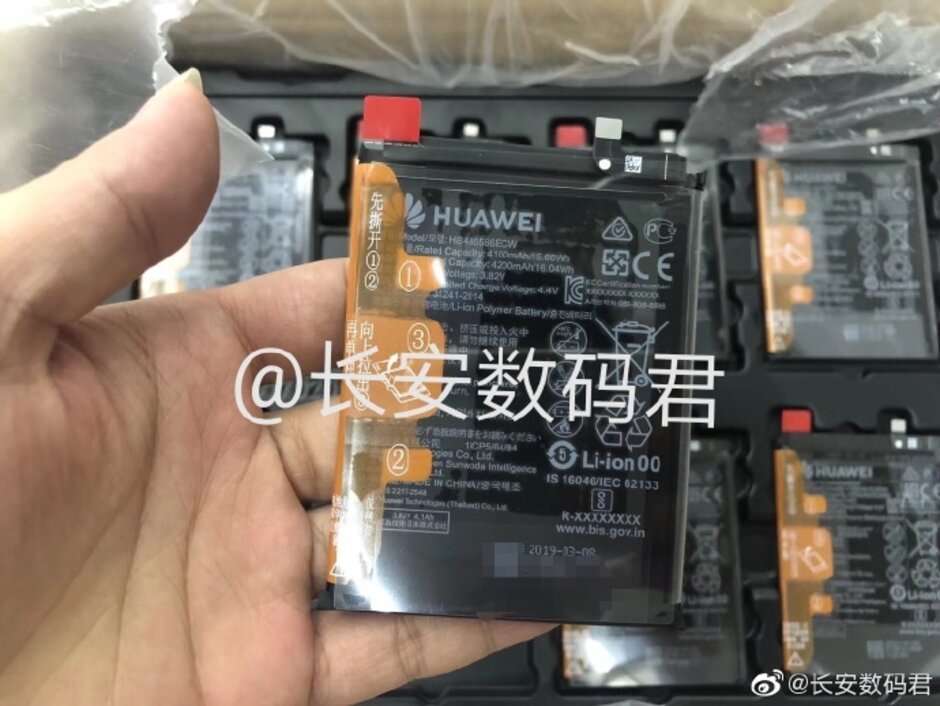 Baterai 4200mAh dilaporkan disisihkan untuk Huawei Mate 30 - Kapasitas baterai bocor untuk Huawei Mate 30 dan Mate 30 Pro