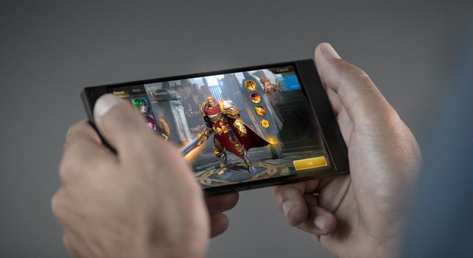 Razer Phone uppdaterar Android Feet 