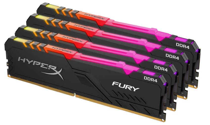 HyperX menghadirkan memori Fury DDR4 RGB yang baru 1