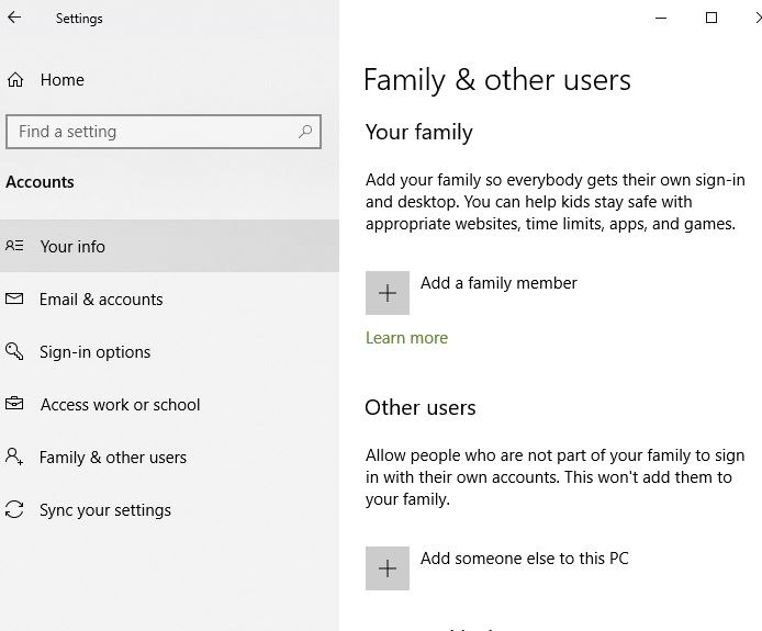 Monitor Berkedip Windows Keluarga Pengguna Lainnya