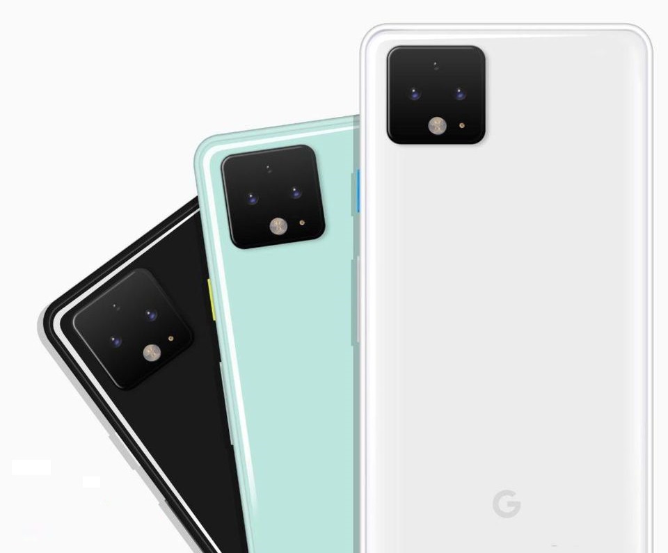 Google Pixel 4-färger