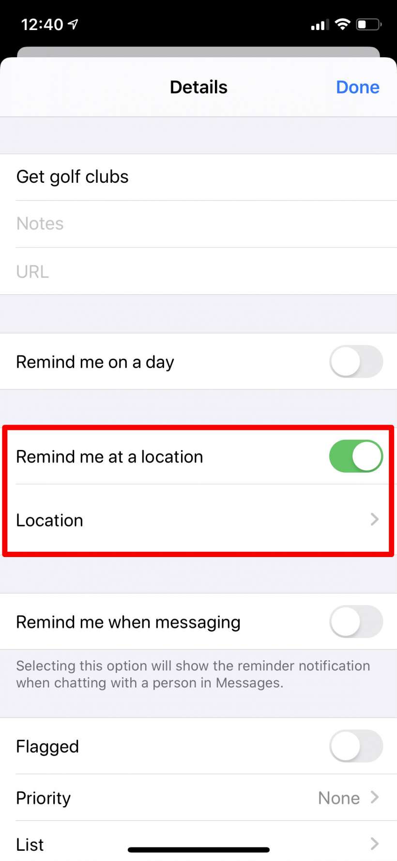 Hur man skapar platsbaserade påminnelser på iPhone och iPad.